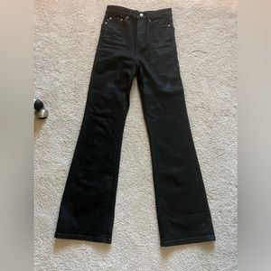 Black lovers&friends denim high waisted pants